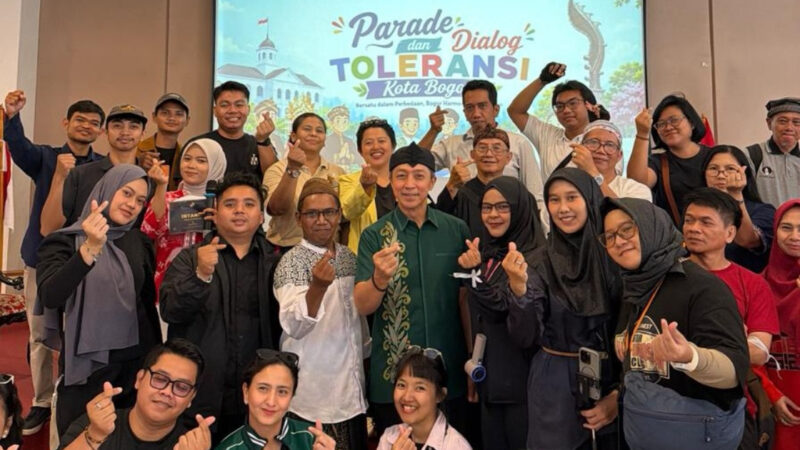 Parade Toleransi Bogor Diikuti 300 Peserta, Jemaat Ahmadiyah Ambil Bagian
