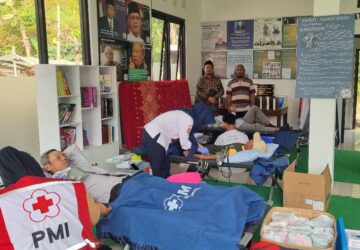 Sambut HUT RI ke-81, Ahmadiyah Wonosobo Gelar Donor Darah
