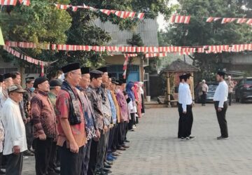 Upacara HUT RI di Jemaat Ahmadiyah Paninggilan, Ketua RW jadi Pembina