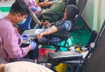 Donor Darah Jemaat Ahmadiyah Cianjur Raya Kumpulkan 62 Labu