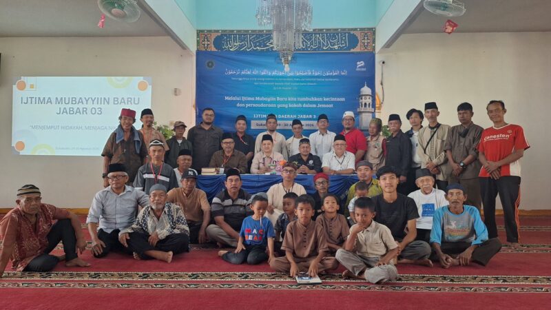 Ijtima Mubayyin Baru Wilayah Diikuti 106 Peserta di Sukabumi