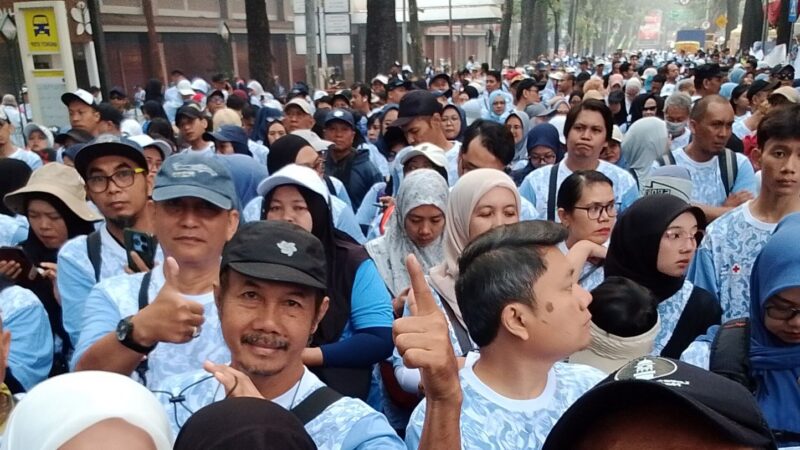 Jemaat Ahmadiyah Bandung Raya Ikuti GJS Donor Darah HUT PMI ke-81