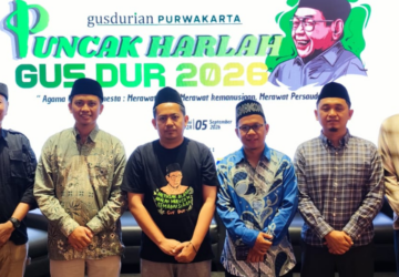 Jemaat Ahmadiyah Indonesia Hadir di Puncak Harlah Gus Dur di Purwakarta