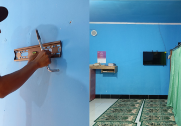 Jemaat Ahmadiyah Pagentan Pasang TV MTA Baru di Masjid, Anggota Panjatkan Syukur