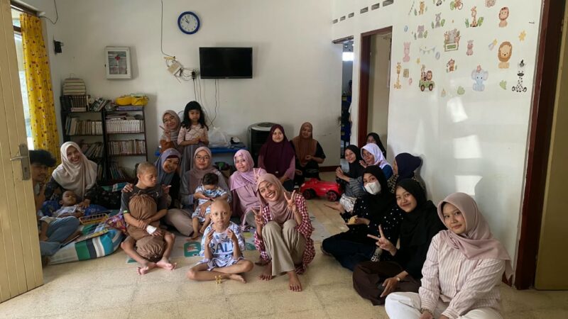 LI & AMSAW DIY Berbagi Kepedulian di Rumah Singgah Pasien Kasih Bunda