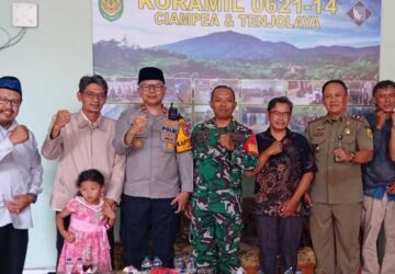Jemaat Ahmadiyah Cisalada dan Koramil Ciampea Pererat Sinergi, Momentum HUT TNI