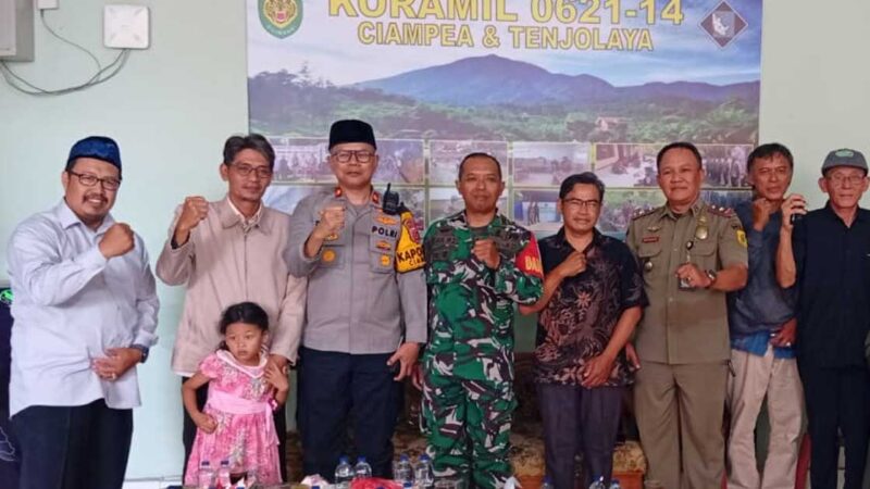 Jemaat Ahmadiyah Cisalada dan Koramil Ciampea Pererat Sinergi, Momentum HUT TNI
