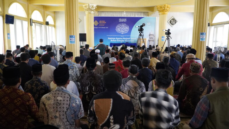 Staf Khusus Menag RI Apresiasi Jalsa Salanah sebagai Wadah Pembinaan Kerohanian Positif