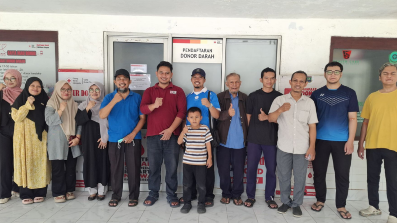 Jemaat Ahmadiyah Banten Gelar Aksi Donor Darah di Cilegon