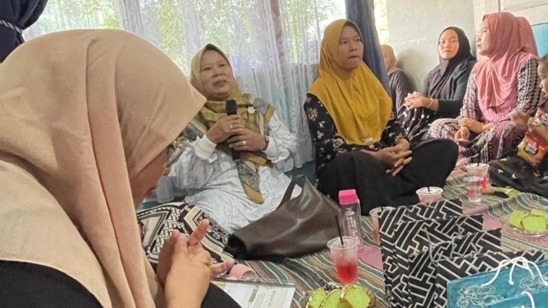 Lajnah Imaillah Tanjung Medan Perkuat Rabtah dengan Ibu-Ibu Majelis Talim