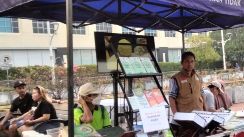 Islam Damai Digaungkan, Jemaat Ahmadiyah Jakarta Barat Gelar Pameran Buku